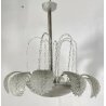 LAMPADARIO ERCOLE BAROVIER VINTAGE VETRO MURANO DESIGN  ANNI 40 FOGLIE LAMP 