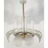 LAMPADARIO ERCOLE BAROVIER VINTAGE VETRO MURANO DESIGN  ANNI 40 FOGLIE LAMP 