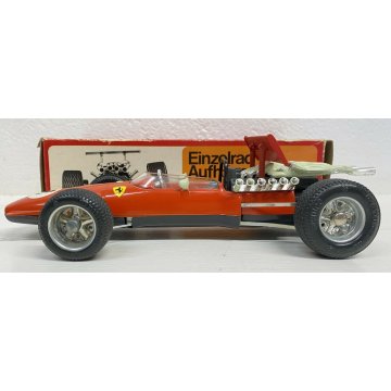 MACCHININA GIOCATTOLO MODELLINO FERRARI FORMULA 2 SCHUCO 1073 GERMANIA CAR 1968 