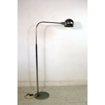 LAMPADA DA TERRA FLOOR LAMP CHROME Venticinque DESIGN Sergio Asti FOR CANDLE '68