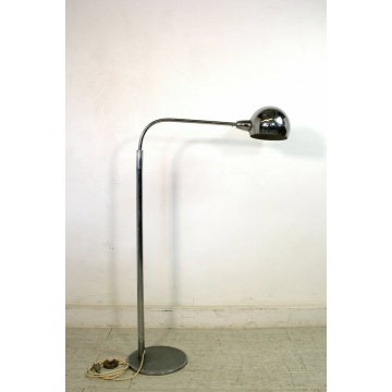 LAMPADA DA TERRA FLOOR LAMP CHROME Venticinque DESIGN Sergio Asti FOR CANDLE '68