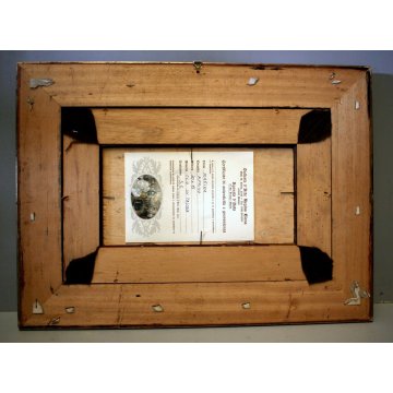 QUADRO DIPINTO OLIO TAVOL A. Prino MARINA BARCHE PESCATORI ISOLA